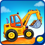 Truck Games For Kids – House Building Car Wash